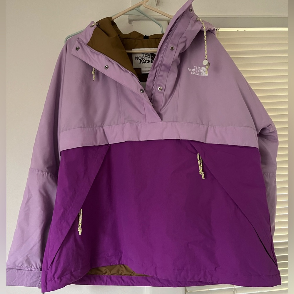 NWT theNorth Face ‘78 Lo-Fi Hi-Tech Waterproof Windjammer Jacket, medium, Purple